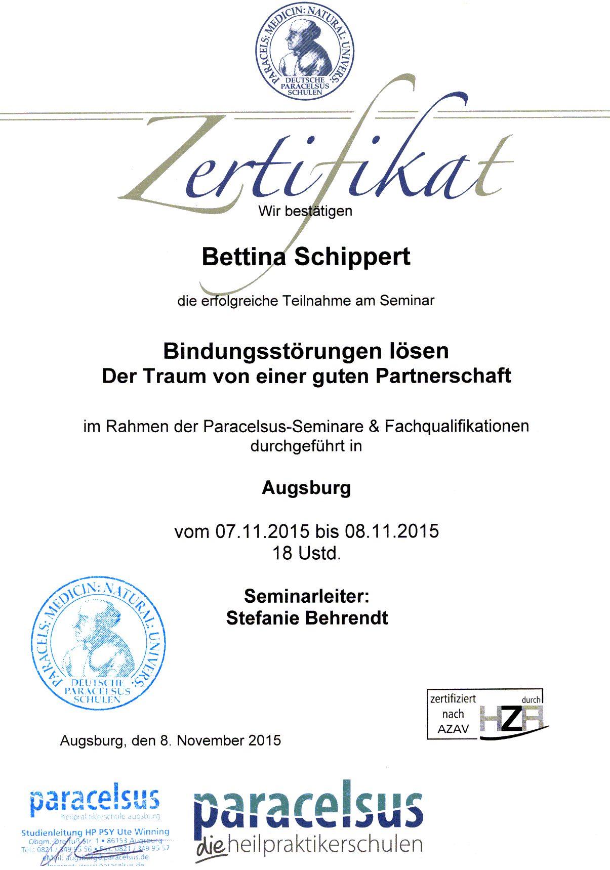 Bindungsstörungen Lösen
